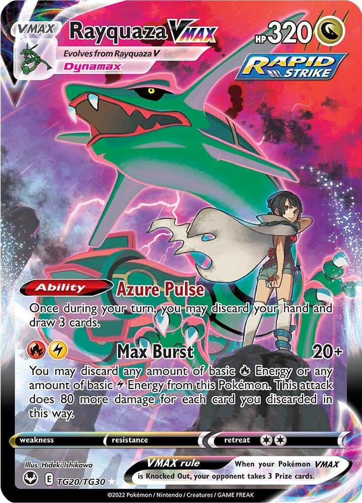 Rayquaza VMAX (TG20/TG30) [Sword & Shield: Silver Tempest] | Exor Games Bridgewater