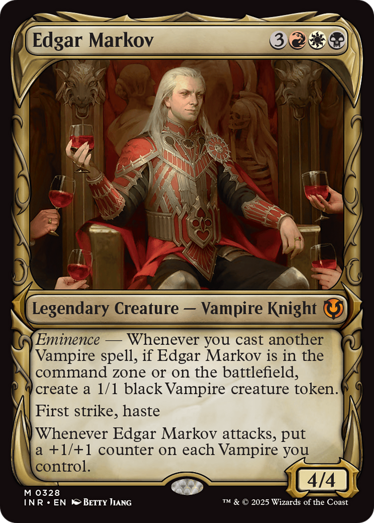 Edgar Markov (Showcase) [Innistrad Remastered] | Exor Games Bridgewater