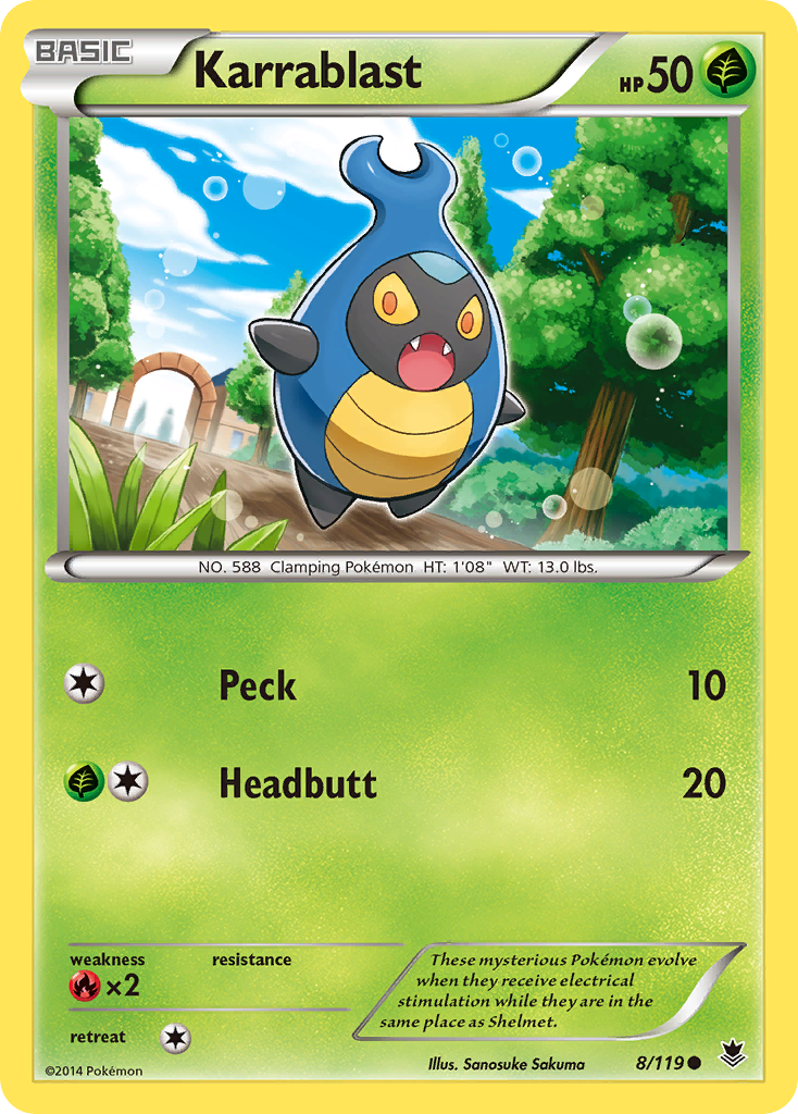Karrablast (8/119) [XY: Phantom Forces] | Exor Games Bridgewater
