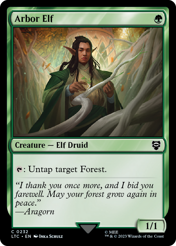 Arbor Elf [The Lord of the Rings: Tales of Middle-Earth Commander] | Exor Games Bridgewater