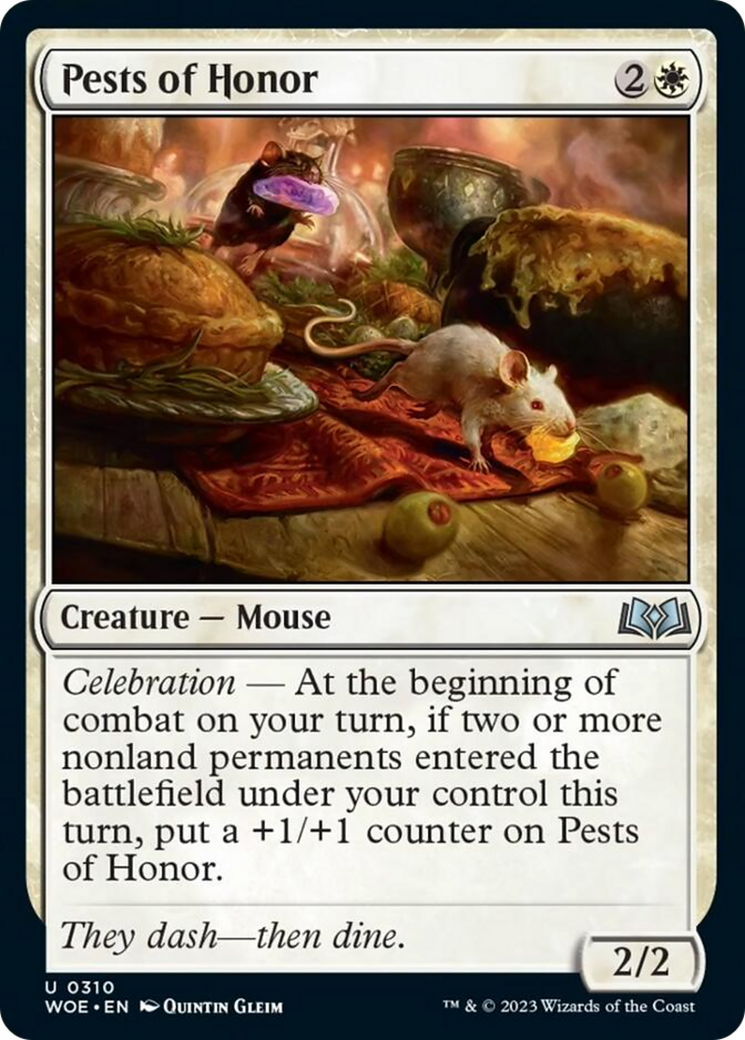 Pests of Honor [Wilds of Eldraine] | Exor Games Bridgewater