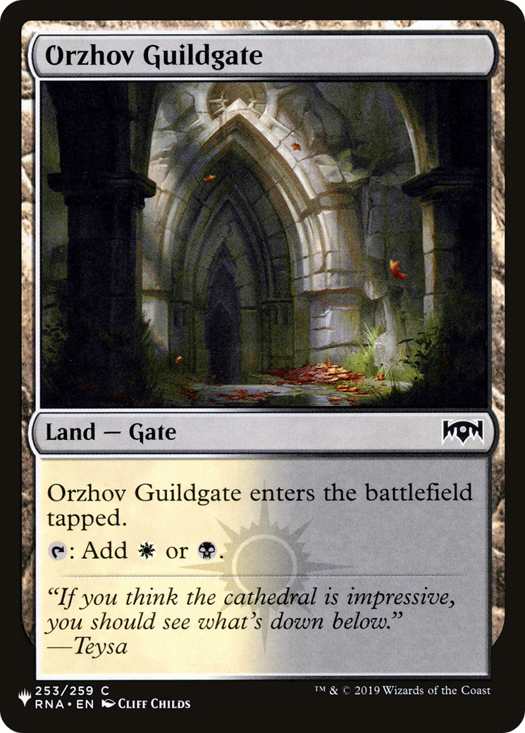 Orzhov Guildgate (253) [The List] | Exor Games Bridgewater