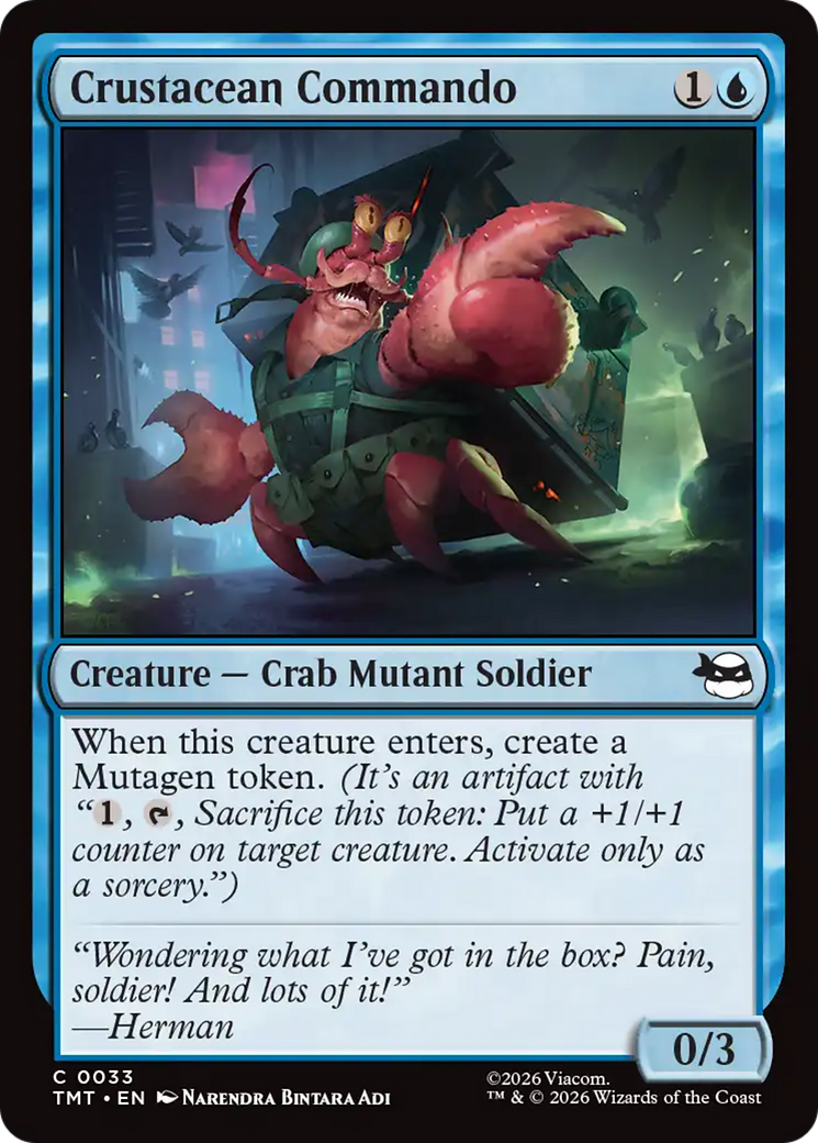 Crustacean Commando [Teenage Mutant Ninja Turtles] | Exor Games Bridgewater