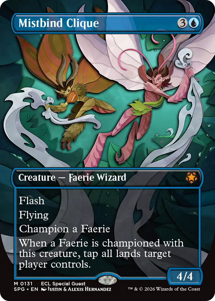 Mistbind Clique (Borderless) [Lorwyn Eclipsed Special Guests] | Exor Games Bridgewater