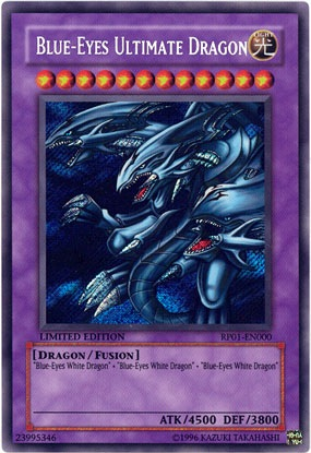 Blue-Eyes Ultimate Dragon [RP01-EN000] Secret Rare | Exor Games Bridgewater