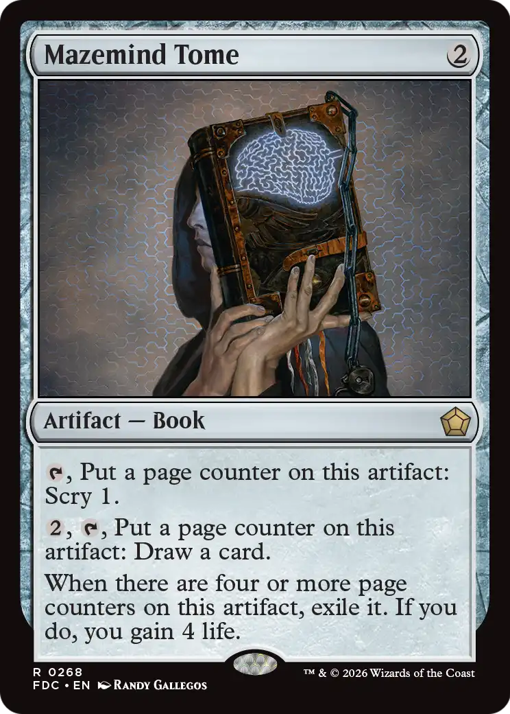 Mazemind Tome [Foundations Commander] | Exor Games Bridgewater