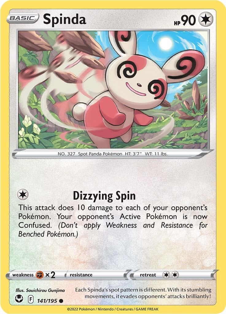 Spinda (141/195) [Sword & Shield: Silver Tempest] | Exor Games Bridgewater