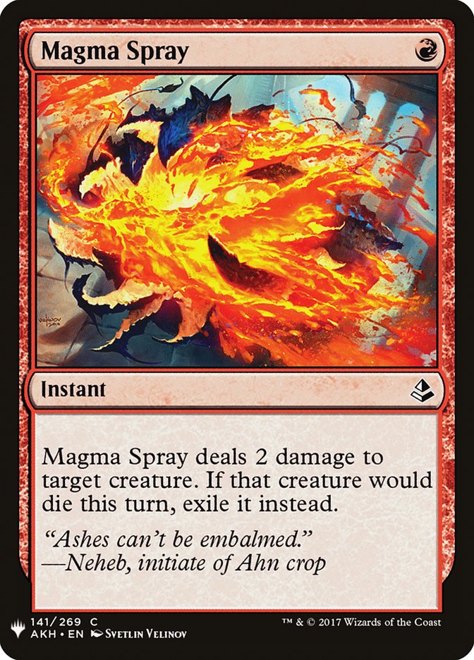 Magma Spray [Mystery Booster] | Exor Games Bridgewater