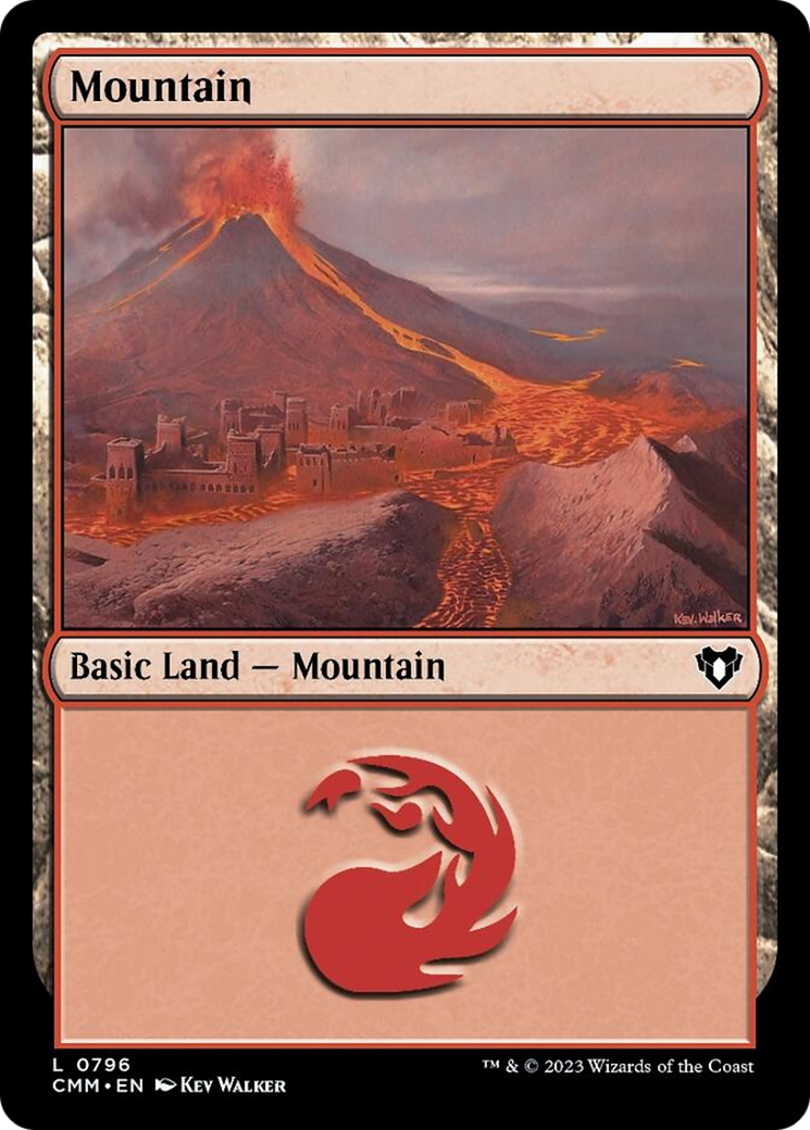 Mountain (796) [Commander Masters] | Exor Games Bridgewater