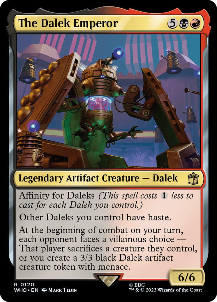 The Dalek Emperor (Extended Art) [Doctor Who] | Exor Games Bridgewater