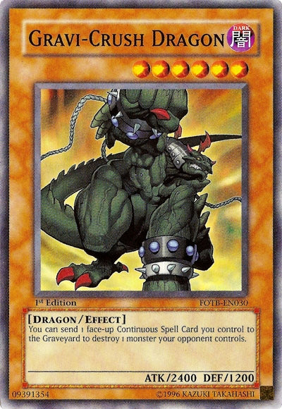 Gravi-Crush Dragon [FOTB-EN030] Common | Exor Games Bridgewater