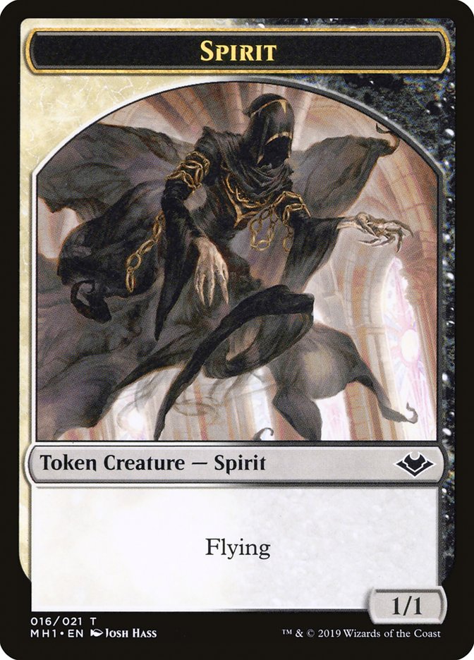 Spirit Token [Modern Horizons Tokens] | Exor Games Bridgewater