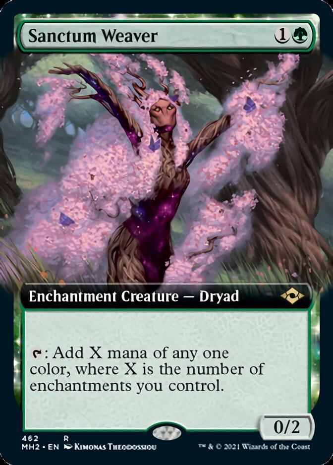 Sanctum Weaver (Extended Art) [Modern Horizons 2] | Exor Games Bridgewater