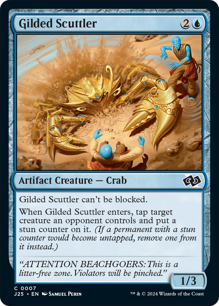 Gilded Scuttler [Foundations Jumpstart] | Exor Games Bridgewater