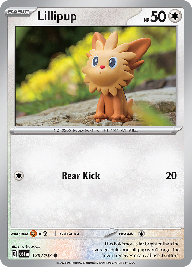 Lillipup (170/197) [Scarlet & Violet: Obsidian Flames] | Exor Games Bridgewater