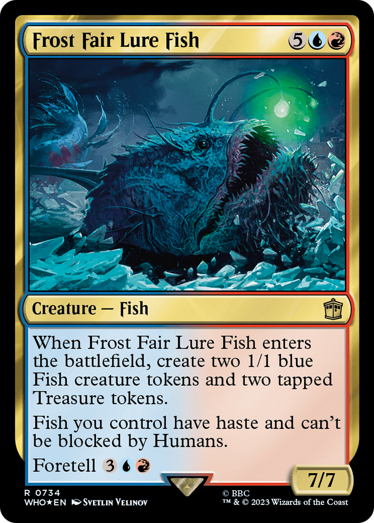 Frost Fair Lure Fish (Surge Foil) [Doctor Who] | Exor Games Bridgewater