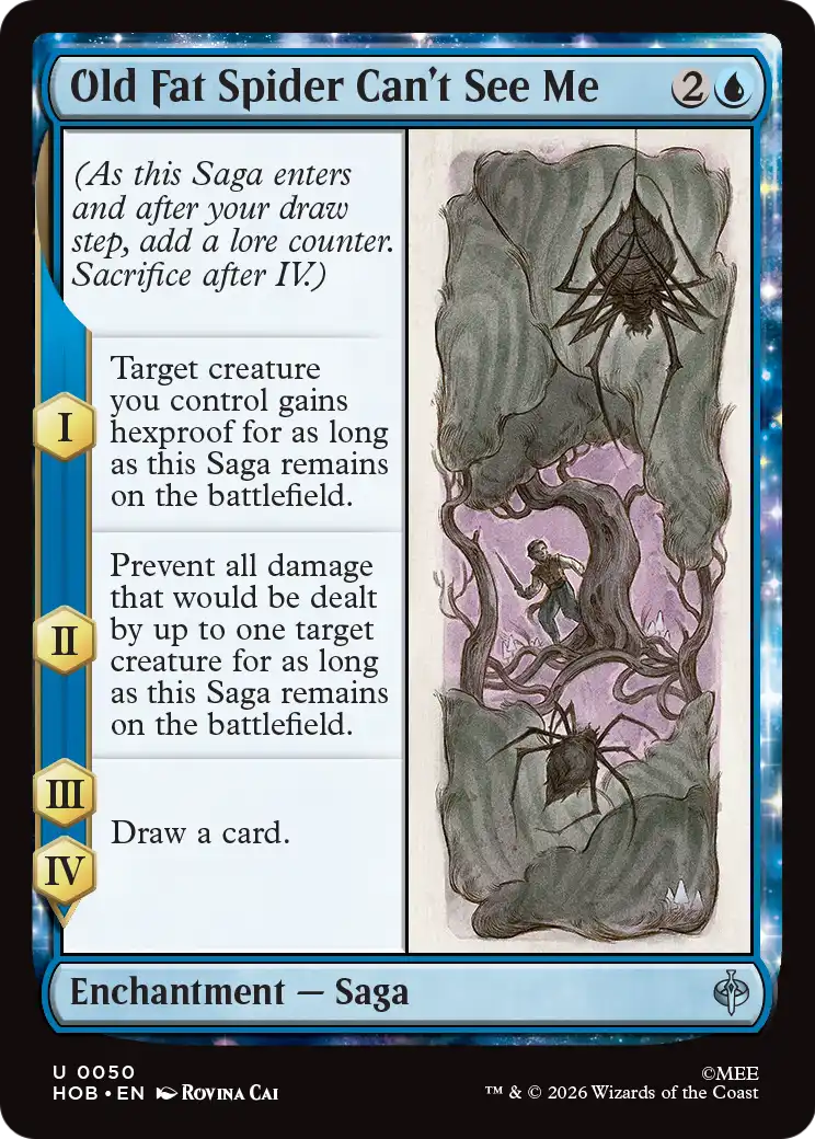 Old Fat Spider Can't See Me [The Hobbit] | Exor Games Bridgewater