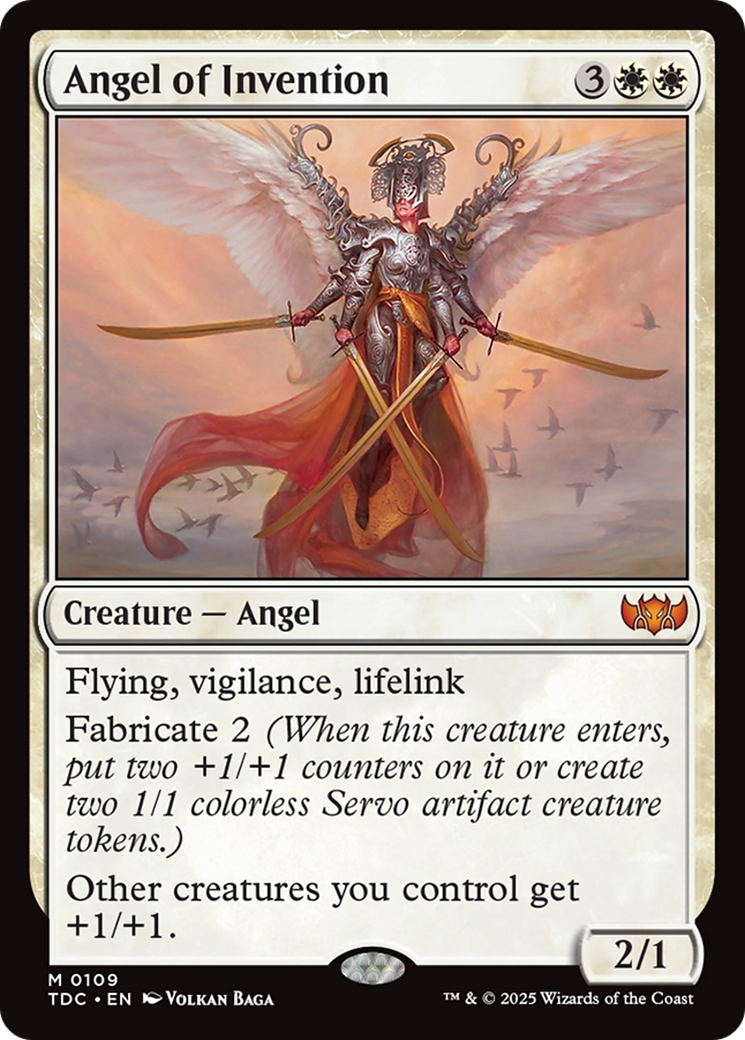Angel of Invention [Tarkir: Dragonstorm Commander] | Exor Games Bridgewater