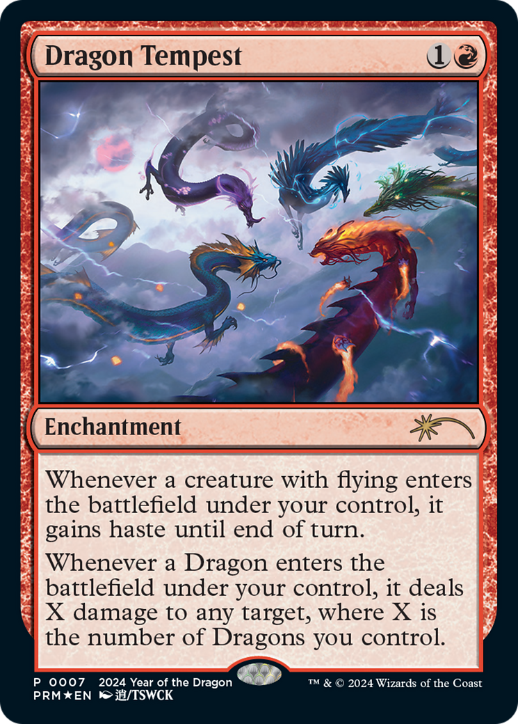 Dragon Tempest (Year of the Dragon 2024) [Standard Showdown Promos] | Exor Games Bridgewater