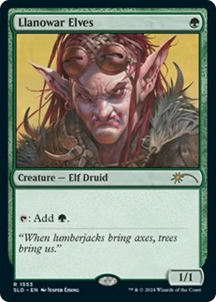 Llanowar Elves (1553) [Secret Lair Drop Series] | Exor Games Bridgewater