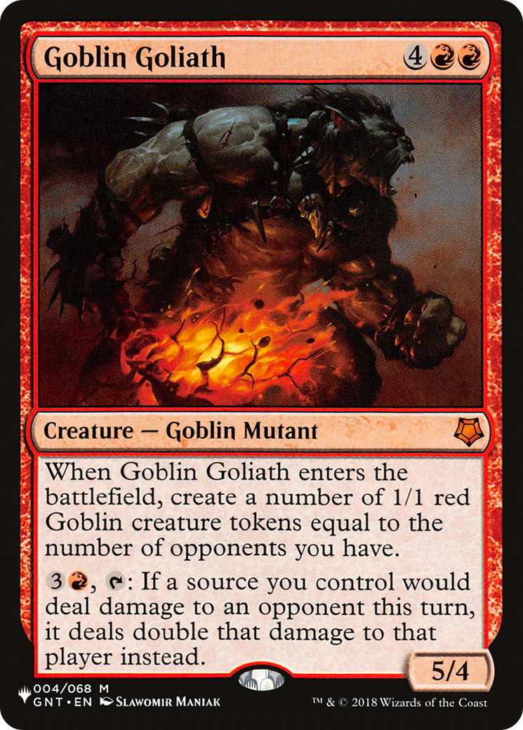 Goblin Goliath [The List Reprints] | Exor Games Bridgewater