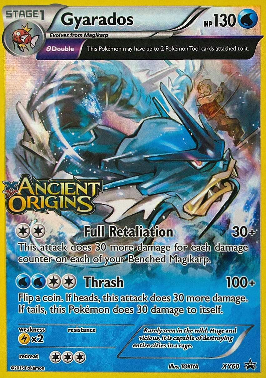 Gyarados (XY60) (Prerelease Promo) [XY: Black Star Promos] | Exor Games Bridgewater