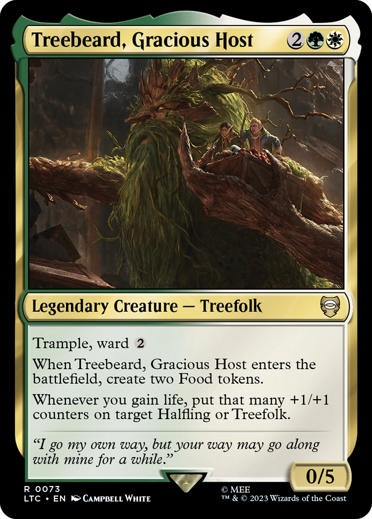 Treebeard, Gracious Host [The Lord of the Rings: Tales of Middle-Earth Commander] | Exor Games Bridgewater