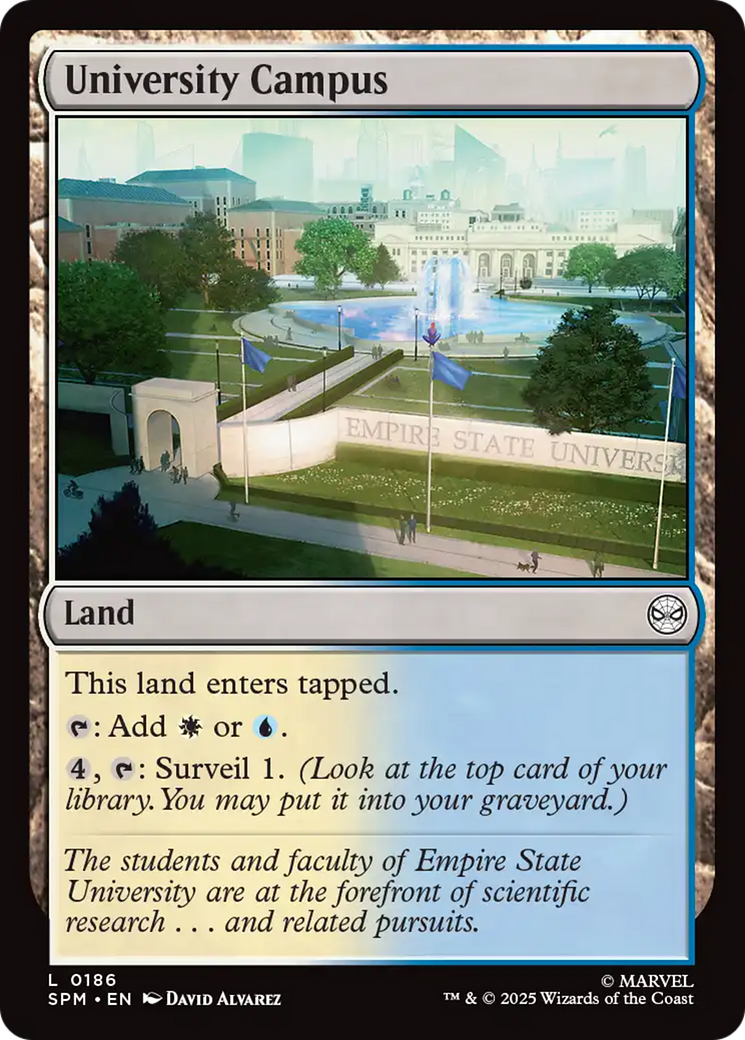 University Campus [Marvel's Spider-Man] | Exor Games Bridgewater