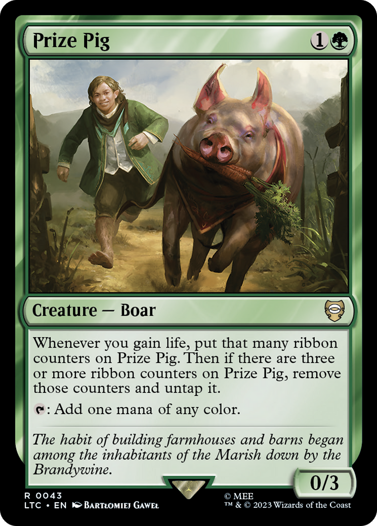 Prize Pig [The Lord of the Rings: Tales of Middle-Earth Commander] | Exor Games Bridgewater