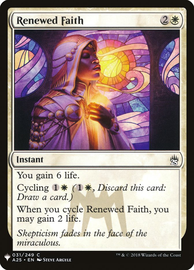 Renewed Faith [Mystery Booster] | Exor Games Bridgewater