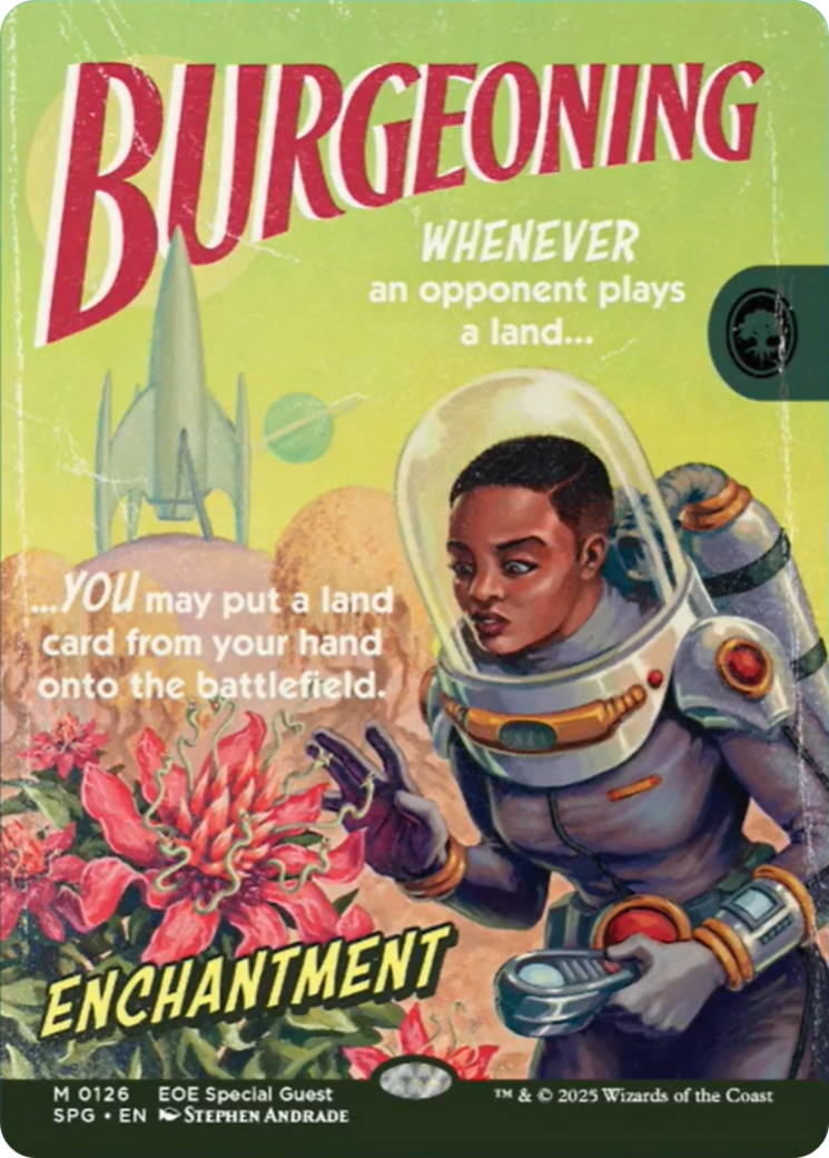 Burgeoning (Showcase) [Edge of Eternities Special Guests] | Exor Games Bridgewater