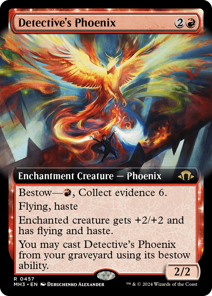 Detective's Phoenix (Extended Art) [Modern Horizons 3] | Exor Games Bridgewater