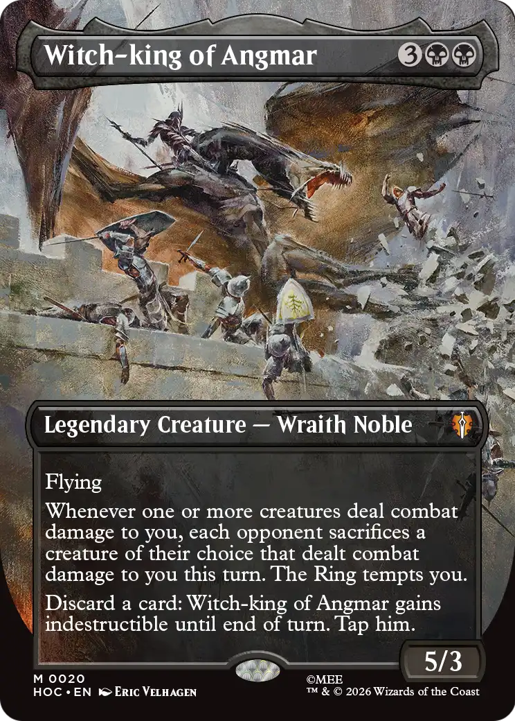 Witch-king of Angmar (Borderless) [The Hobbit: Eternal-Legal] | Exor Games Bridgewater