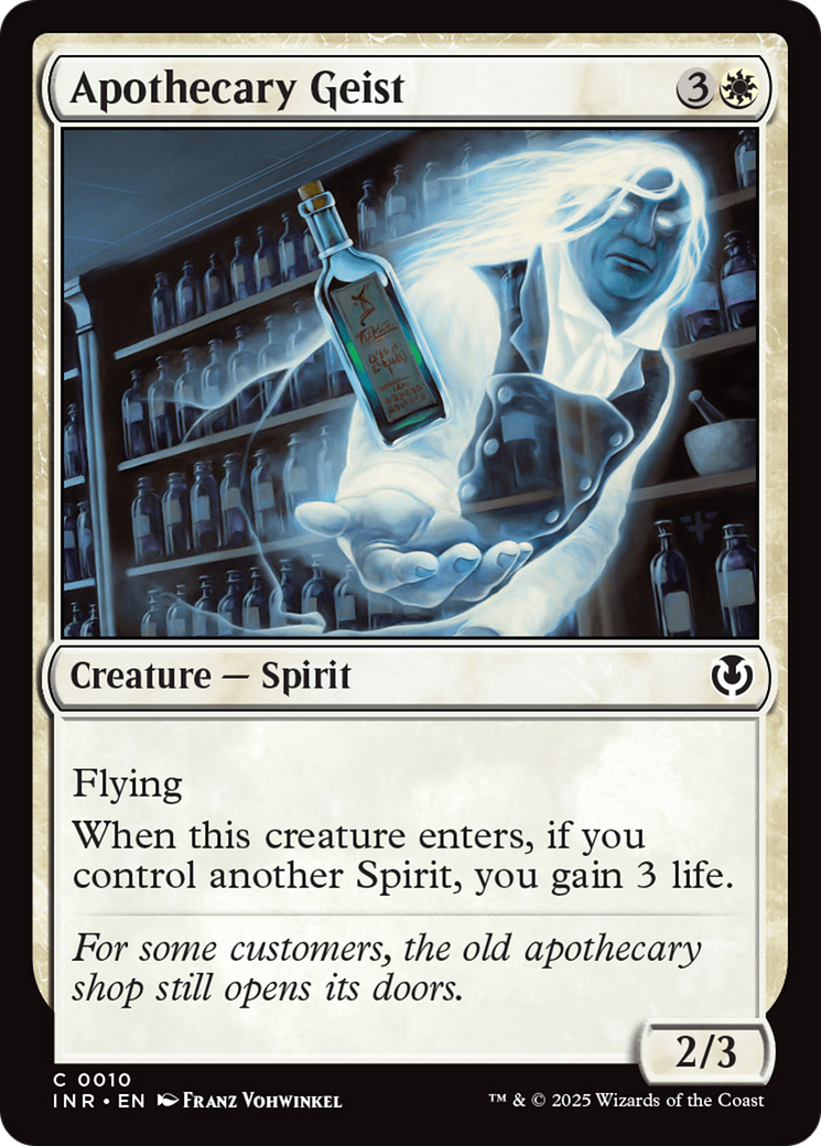 Apothecary Geist [Innistrad Remastered] | Exor Games Bridgewater