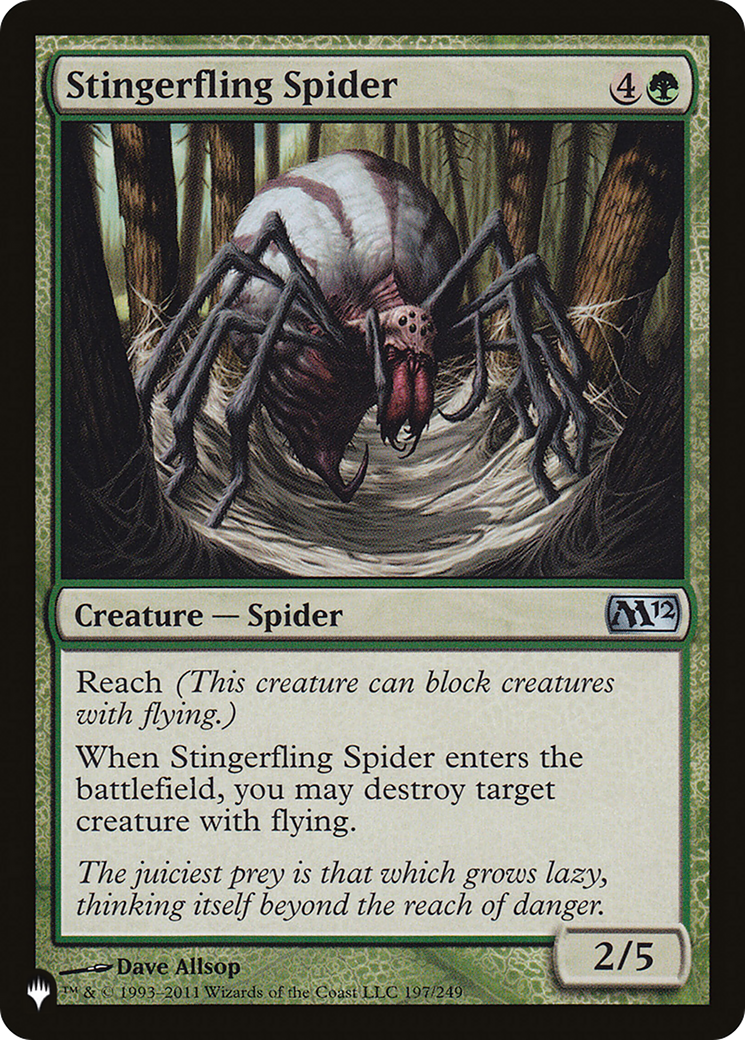 Stingerfling Spider [The List Reprints] | Exor Games Bridgewater