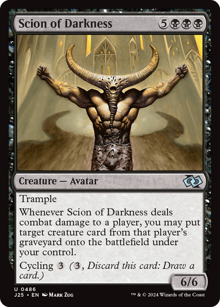 Scion of Darkness [Foundations Jumpstart] | Exor Games Bridgewater