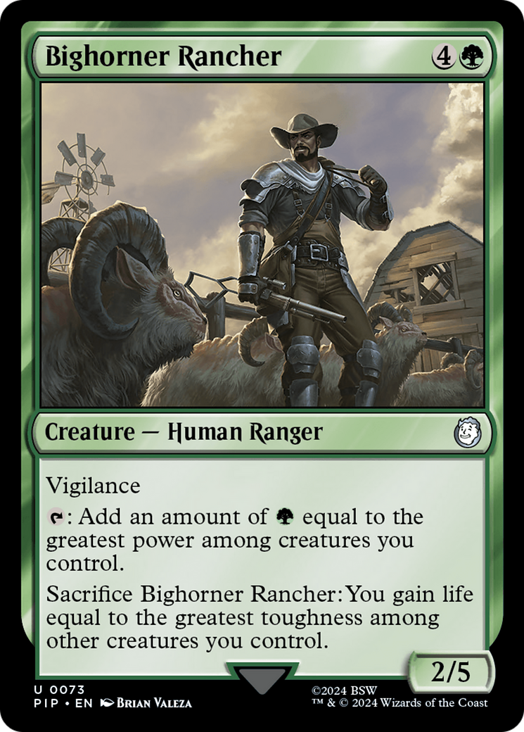 Bighorner Rancher [Fallout] | Exor Games Bridgewater