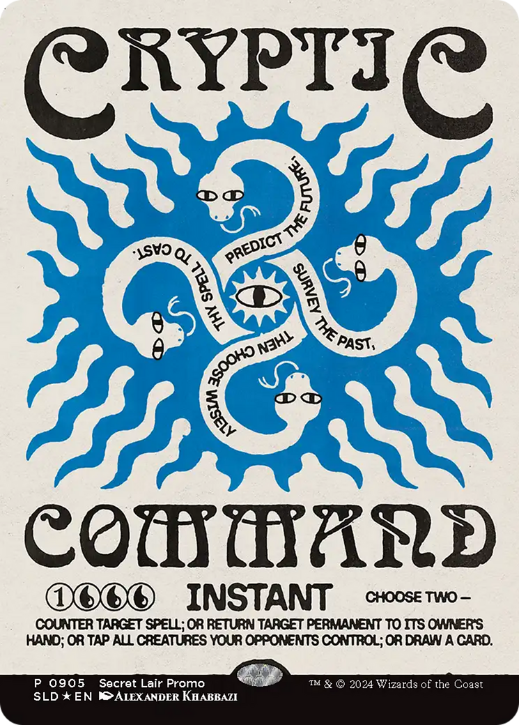 Cryptic Command (Rainbow Foil) [Secret Lair Drop Series] | Exor Games Bridgewater