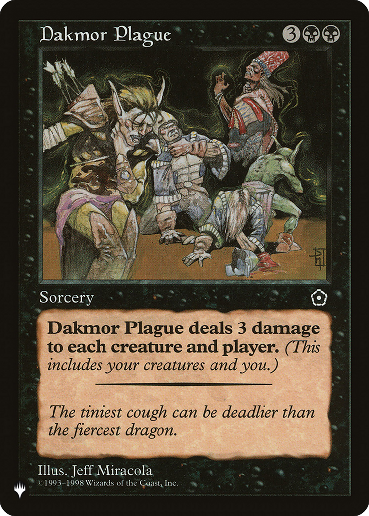 Dakmor Plague [The List Reprints] | Exor Games Bridgewater