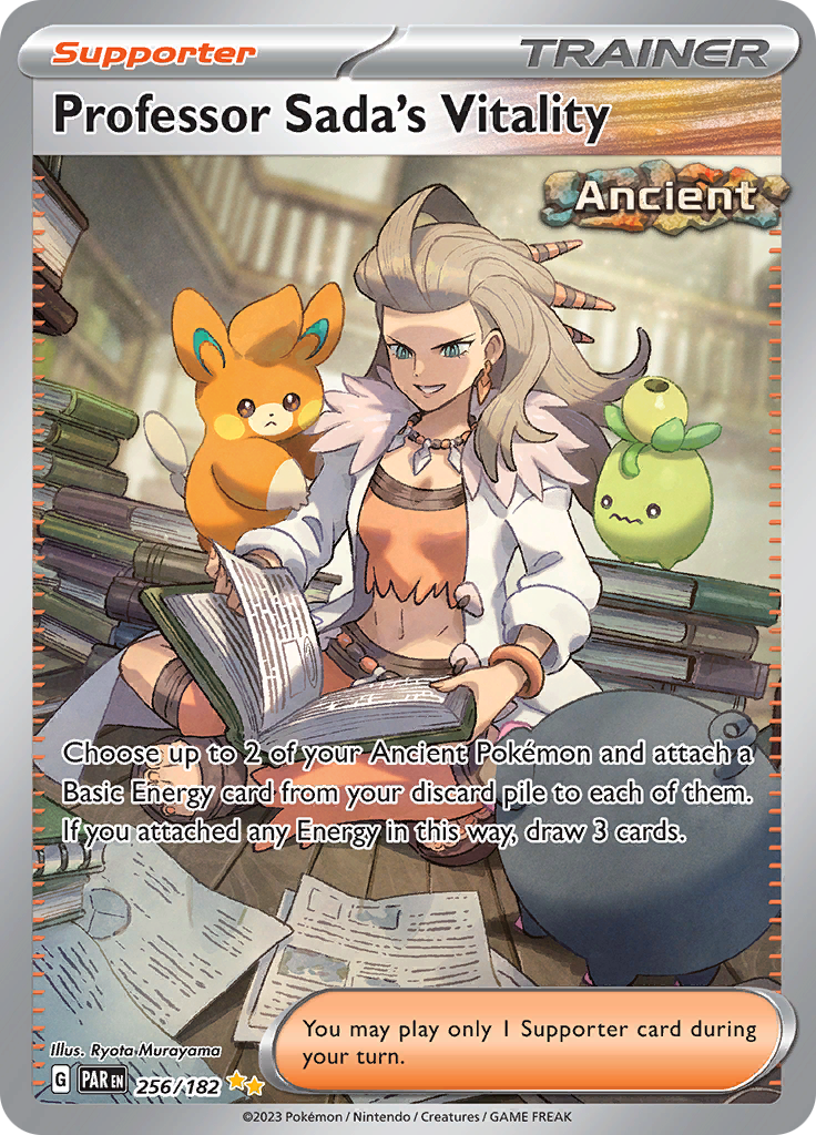 Professor Sada's Vitality (256/182) [Scarlet & Violet: Paradox Rift] | Exor Games Bridgewater