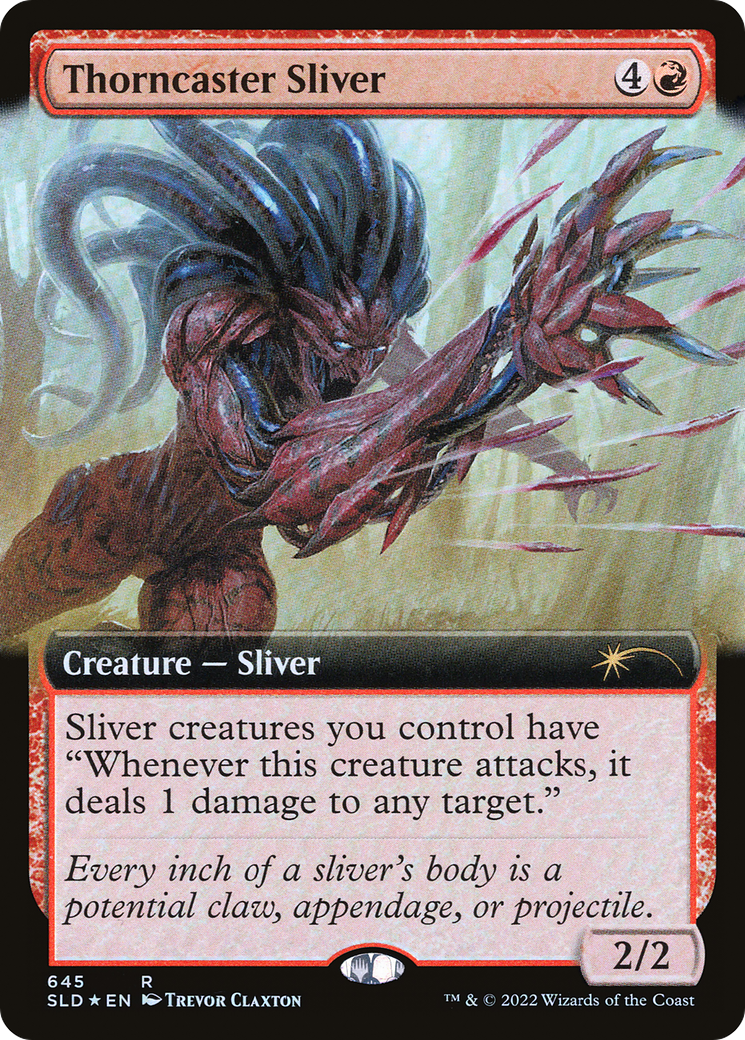 Thorncaster Sliver (Extended Art) [Secret Lair Drop Series] | Exor Games Bridgewater