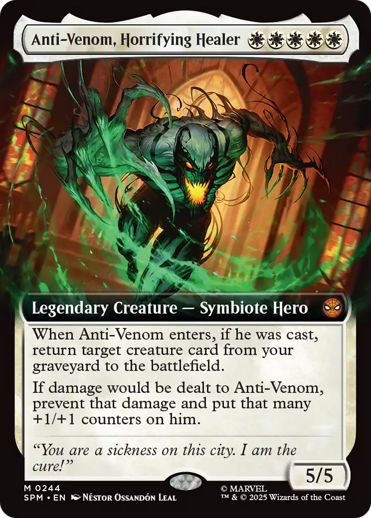 Anti-Venom, Horrifying Healer (Extended Art) [Marvel's Spider-Man] | Exor Games Bridgewater