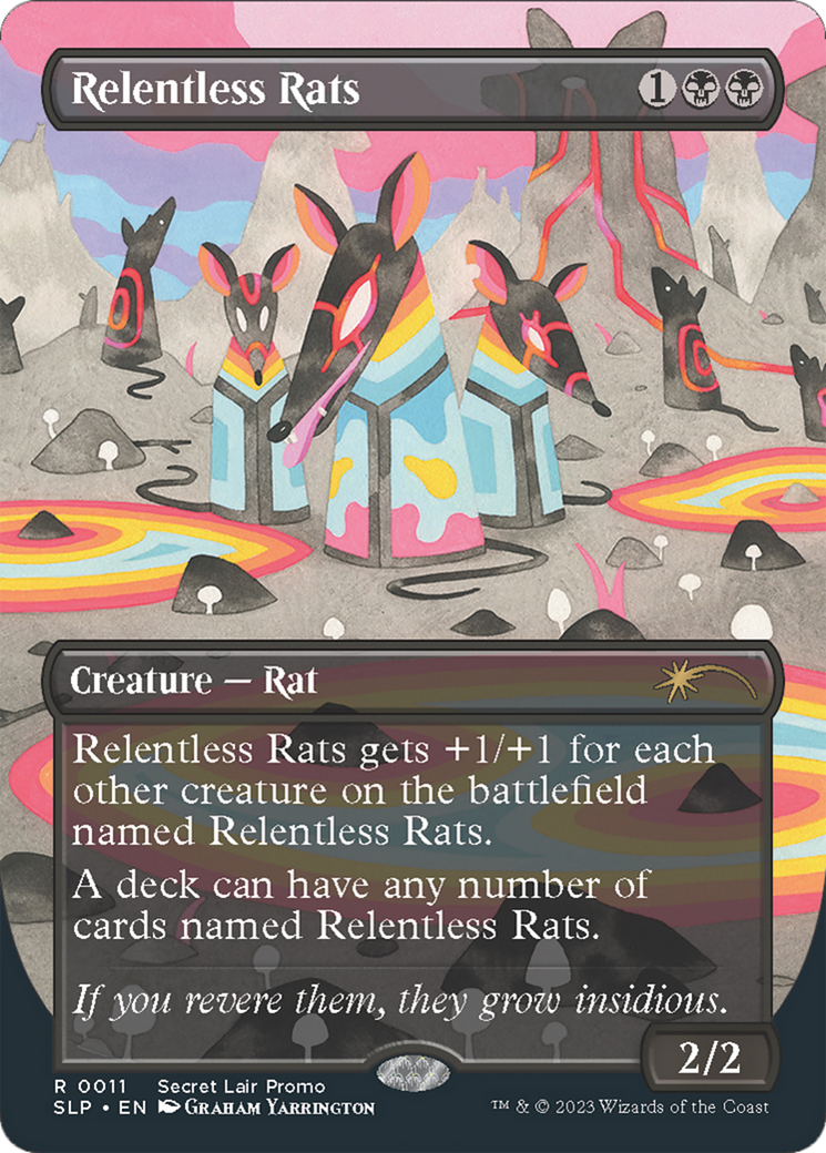 Relentless Rats (0011) [Secret Lair Showdown] | Exor Games Bridgewater