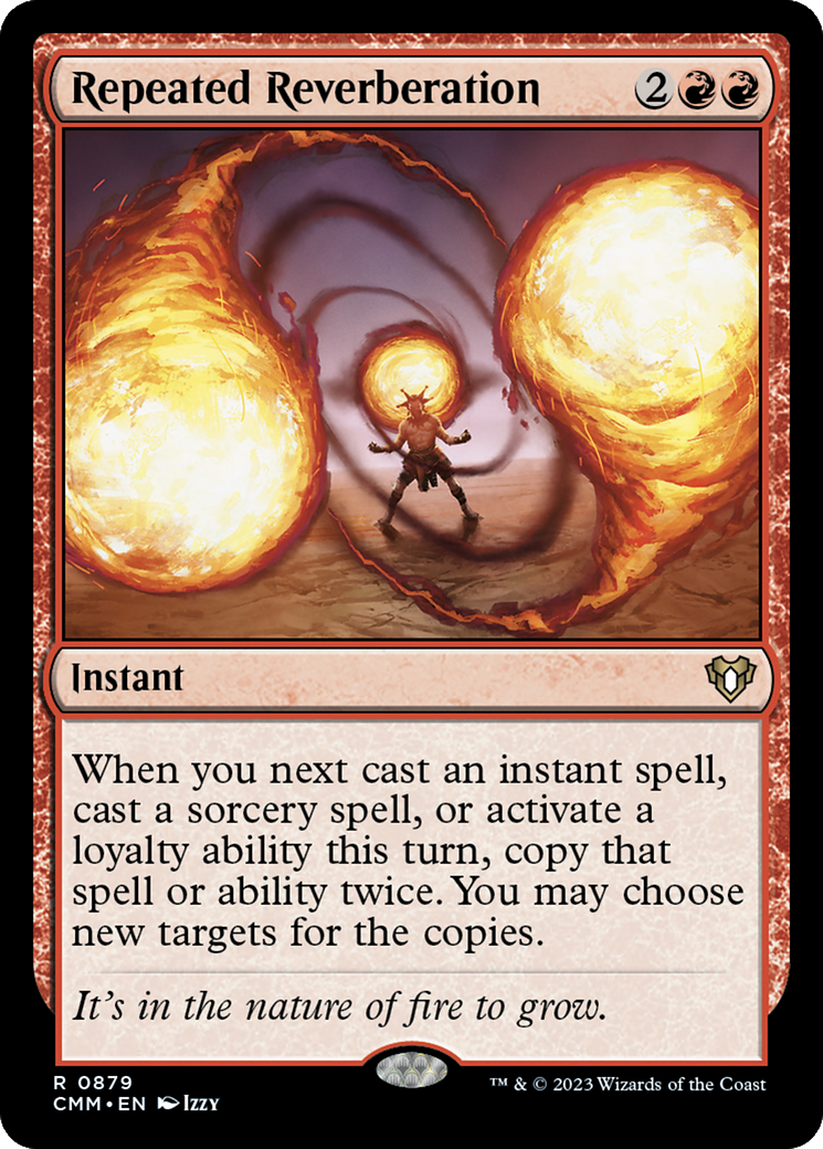 Repeated Reverberation [Commander Masters] | Exor Games Bridgewater