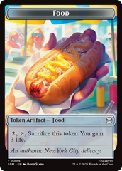 Spider // Food Double-Sided Token [Marvel's Spider-Man Tokens] | Exor Games Bridgewater