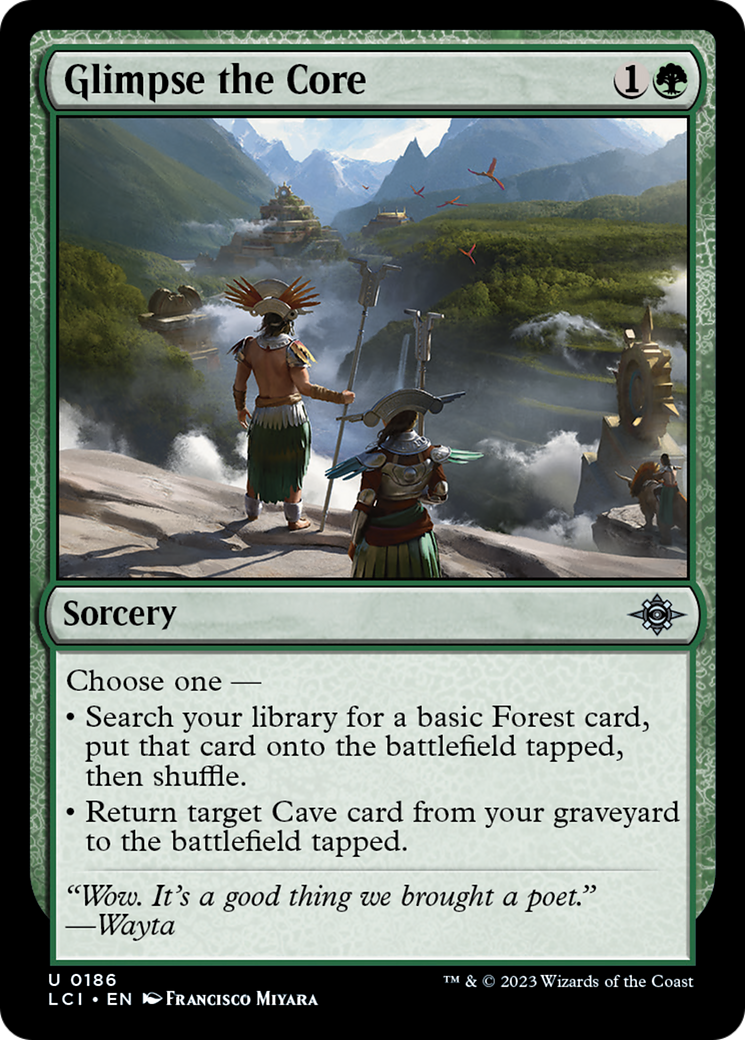 Glimpse the Core [The Lost Caverns of Ixalan] | Exor Games Bridgewater