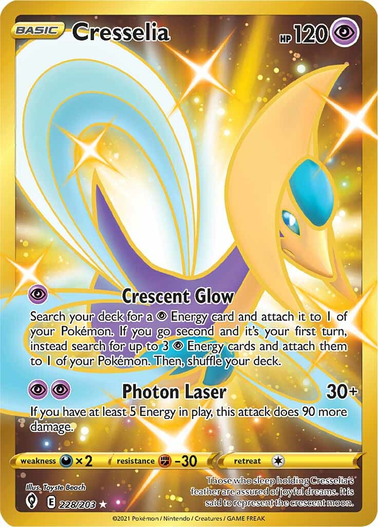 Cresselia (228/203) [Sword & Shield: Evolving Skies] | Exor Games Bridgewater