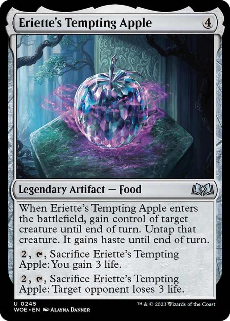 Eriette's Tempting Apple [Wilds of Eldraine] | Exor Games Bridgewater