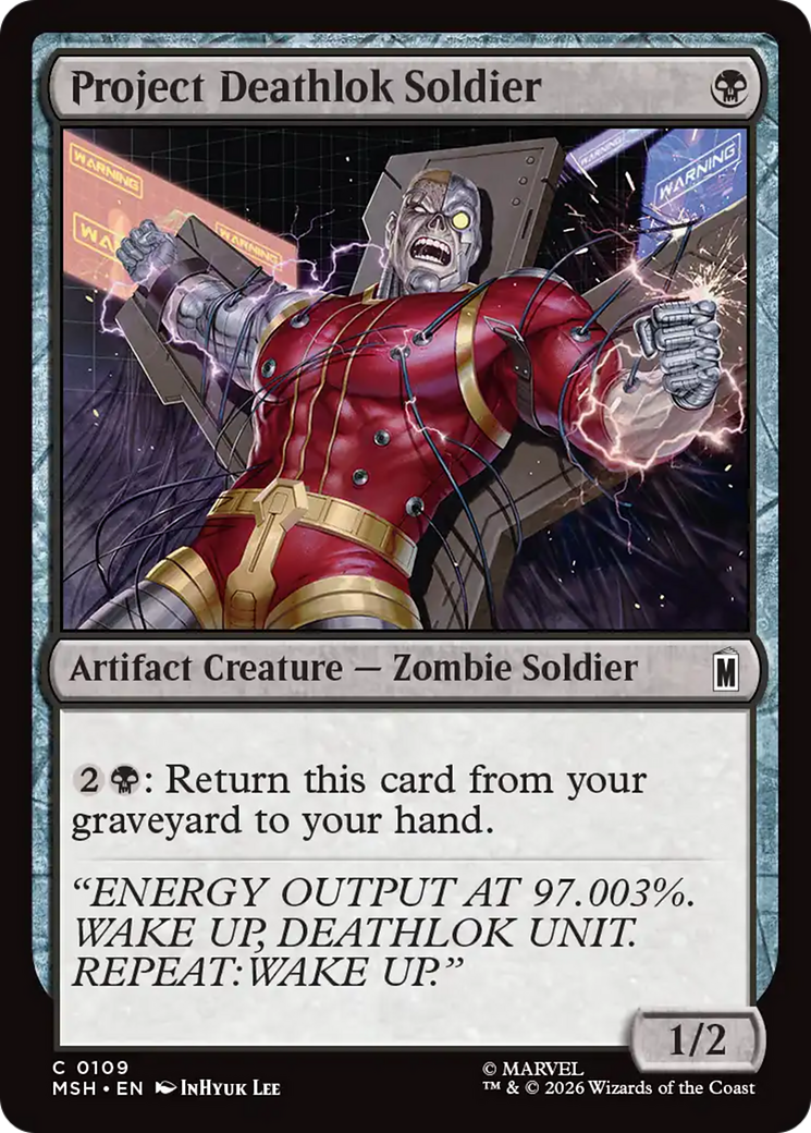 Project Deathlok Soldier [Marvel Super Heroes] | Exor Games Bridgewater