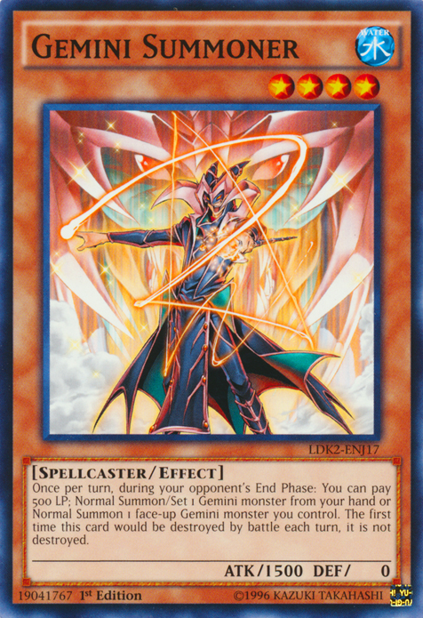 Gemini Summoner [LDK2-ENJ17] Common | Exor Games Bridgewater
